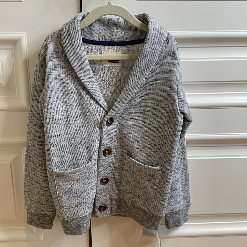 Sovereign Code Grey Cardigan size 6 NWT